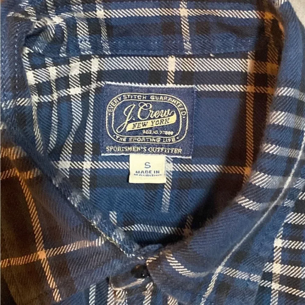 J. Crew crew flannel